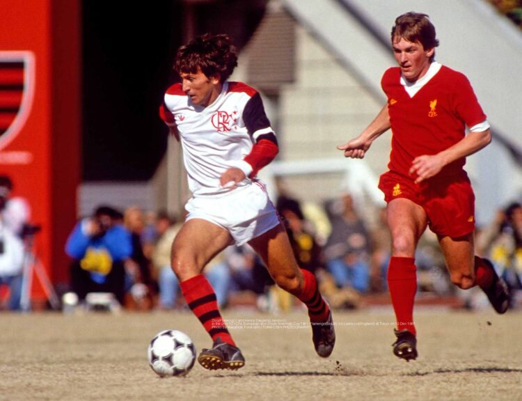 Zico comanda o Flamengo no Mundial de 1981