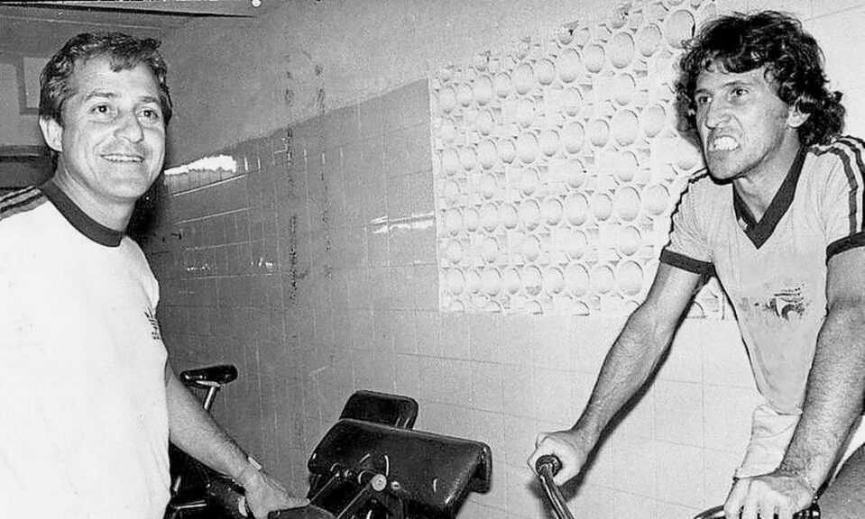 José Roberto Francalacci responsavel pela transformação fisica de Zico no Flamengo.