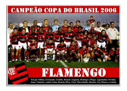 Renato Abreu no Flamengo campeão da copa do brasil 2006