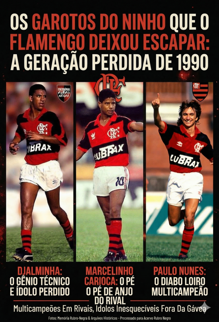 Paulo Nunes, Djalminha e Marcelinho Carioca