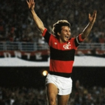 Zico artilheiro do maracanã